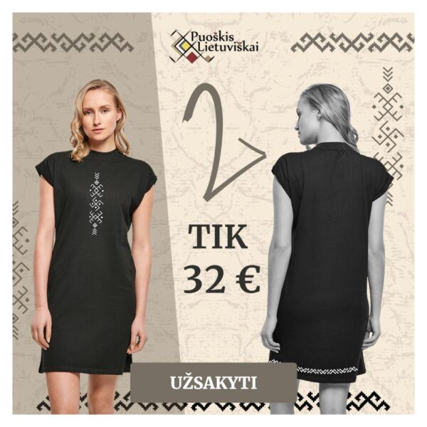Dvi juodos suknelės Žirgeliai ir Kelias tik 32 €!